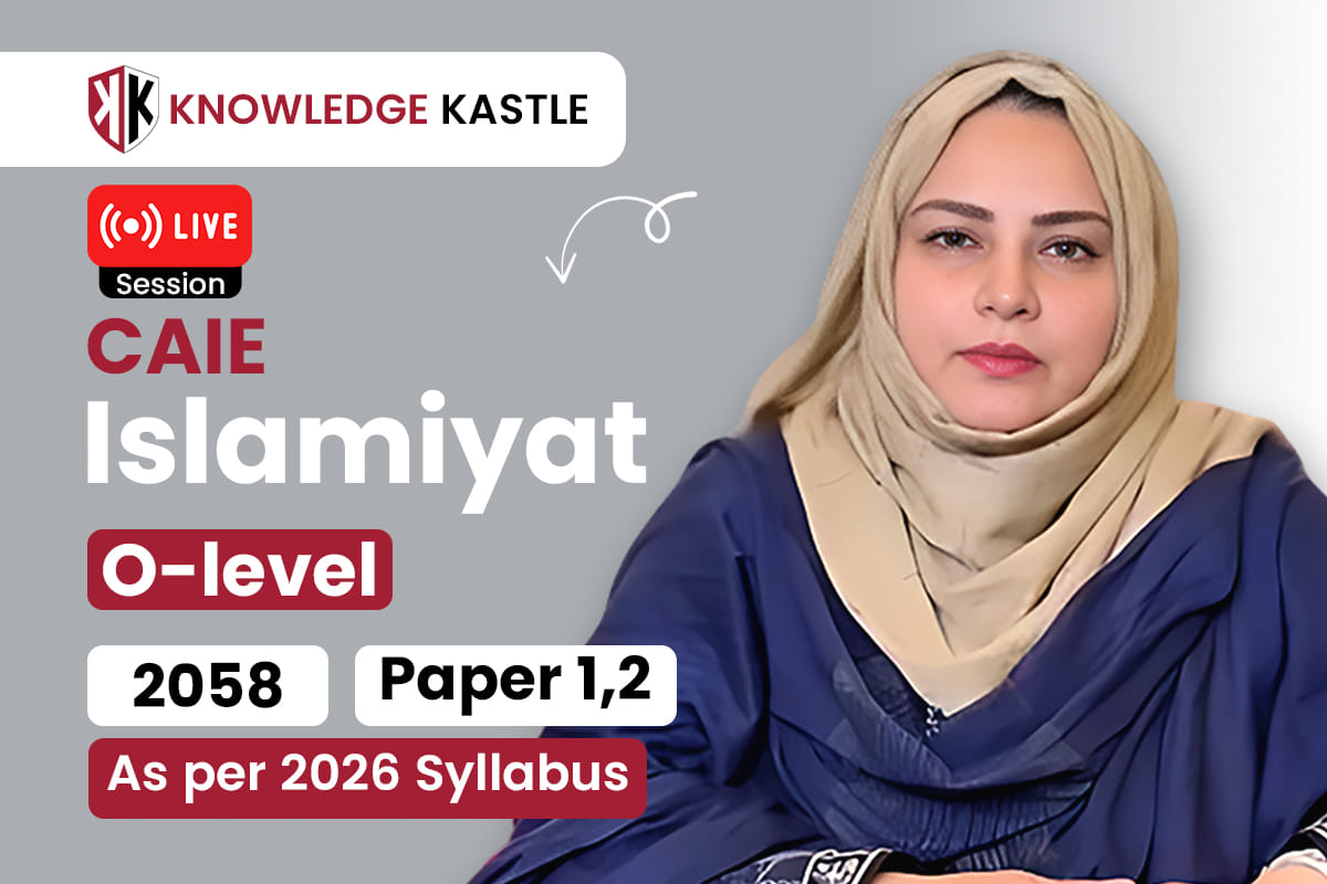 Live Session 📺 : OLevel – Islamiyat 2058