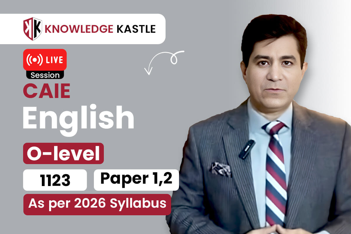 Live Session 📺 : OLevel – English 1123