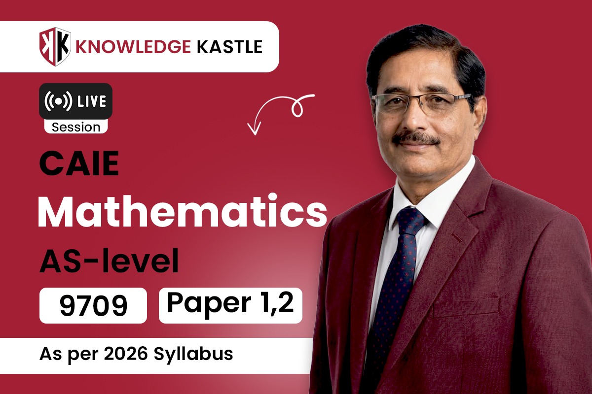 Live Session 📺 : AsLevel – Mathematics 9709