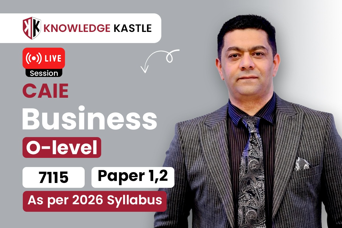 Live Session 📺 : OLevel – Business 7115