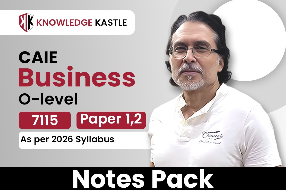 BUSINESS 7115 : O-LEVEL : Notes Pack