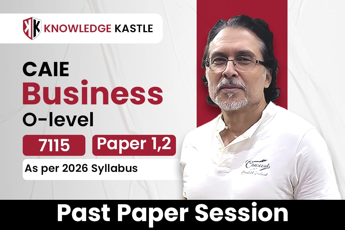 BUSINESS 7115 : O-LEVEL : PAST PAPER SESSION