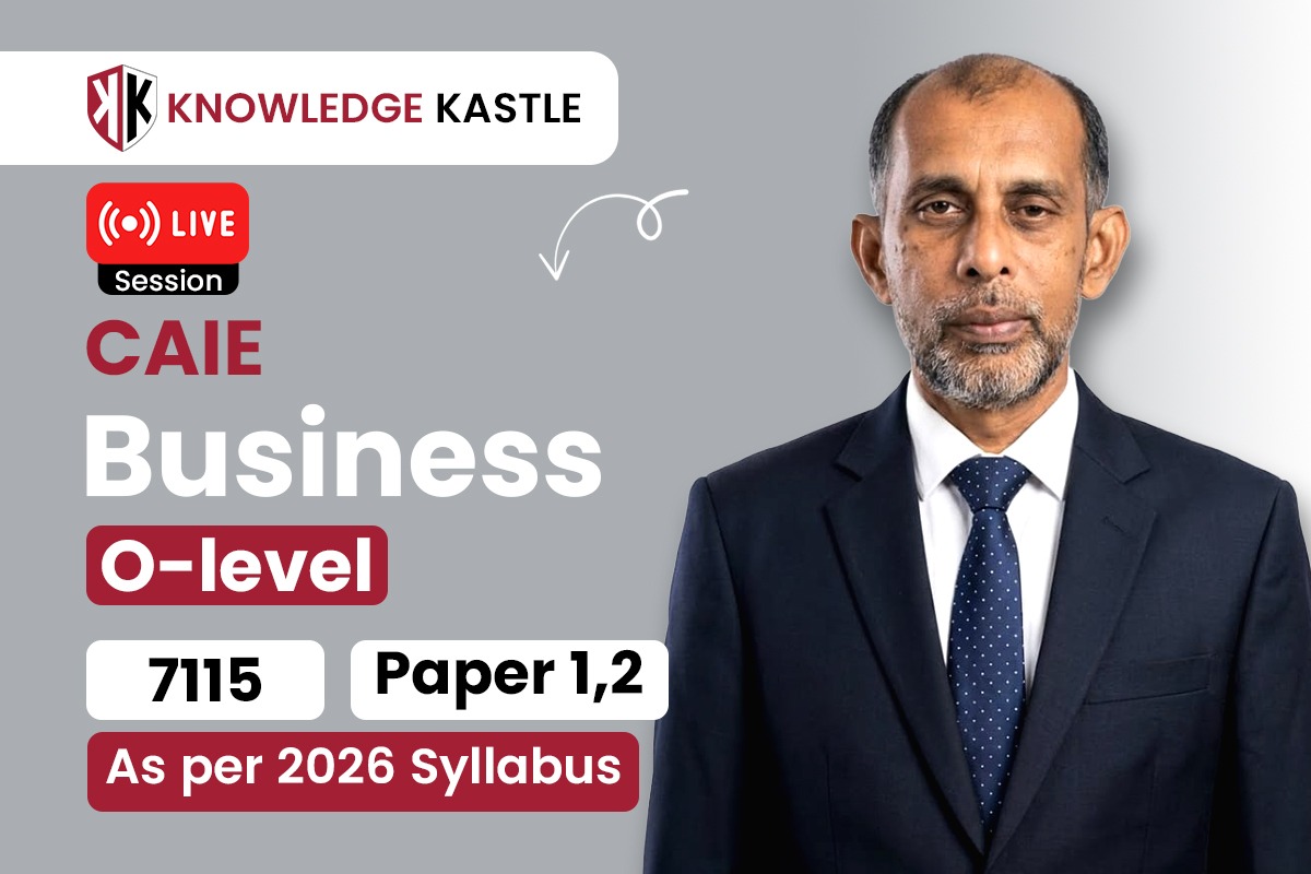 Live Session 📺 : OLevel – Business 7115