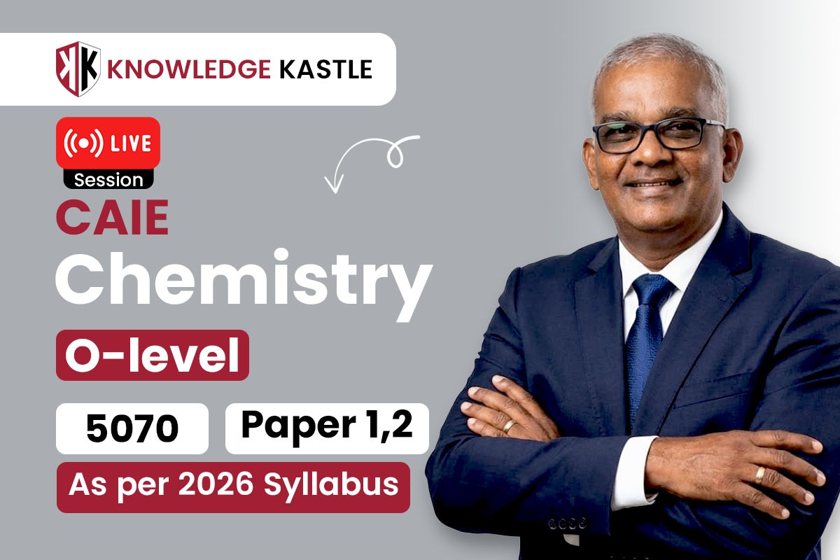 John T. Gnanansan O-Level Chemistry Live Session