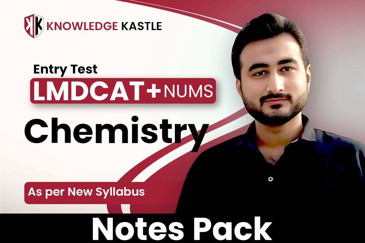 Umer Raza LMDCAT Chemistry Notes Pack