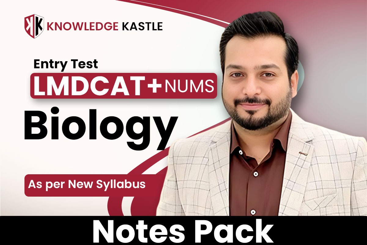 Abdullah Asif LMDCAT Biology Notes Pack