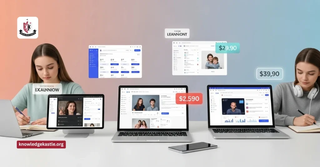 key benefits and features of top online learning platforms for O and A Level students