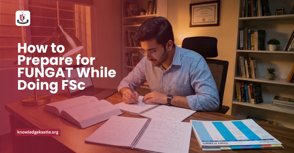 How to Prepare for FUNGAT While Doing FSc: A Realistic Weekly Plan